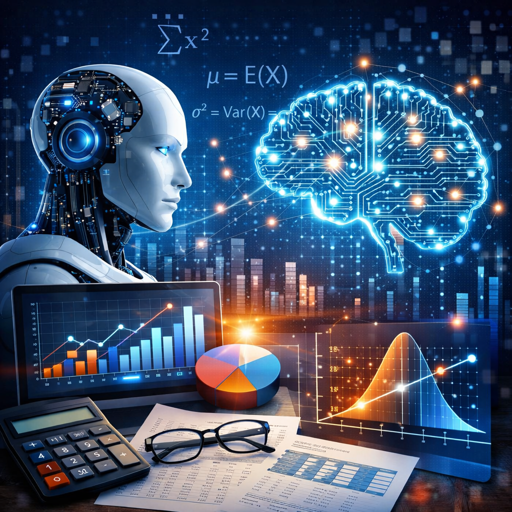 Inteligência Artificial aplicada à análise estatística de dados com apoio a teses e investigação científica